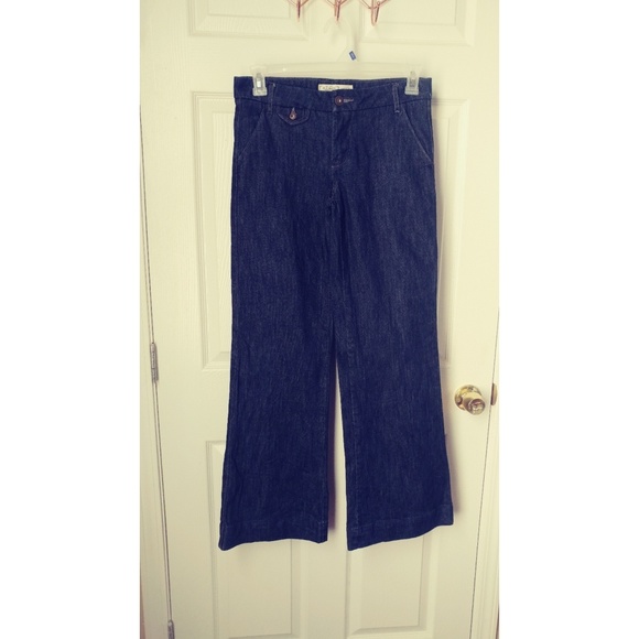Old Navy wide leg dark denim - Picture 6 of 7